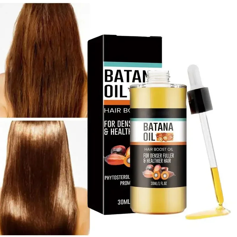 Batana Oil Hair Strengthening Spray – Natural Formula 30ml Hair Treatment Spray Qme