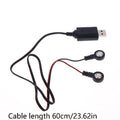 Magnetic Lithium Battery Charging Cable 3.7V 4.2V – 60cm Battery Charging Cable Qme 1Pcs