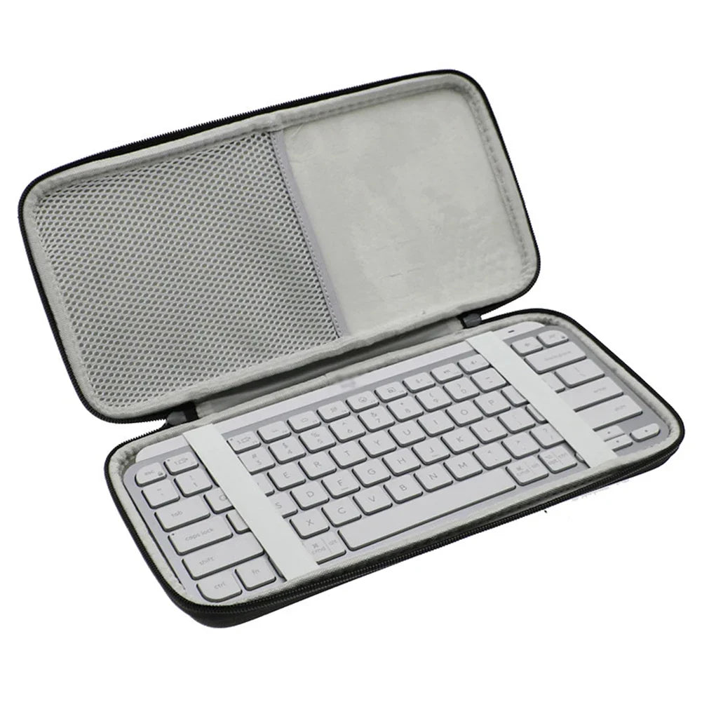 EVA Hard Case Travel Bag for Logitech MX Keys Mini Keyboard Keyboard Carry Case Qme