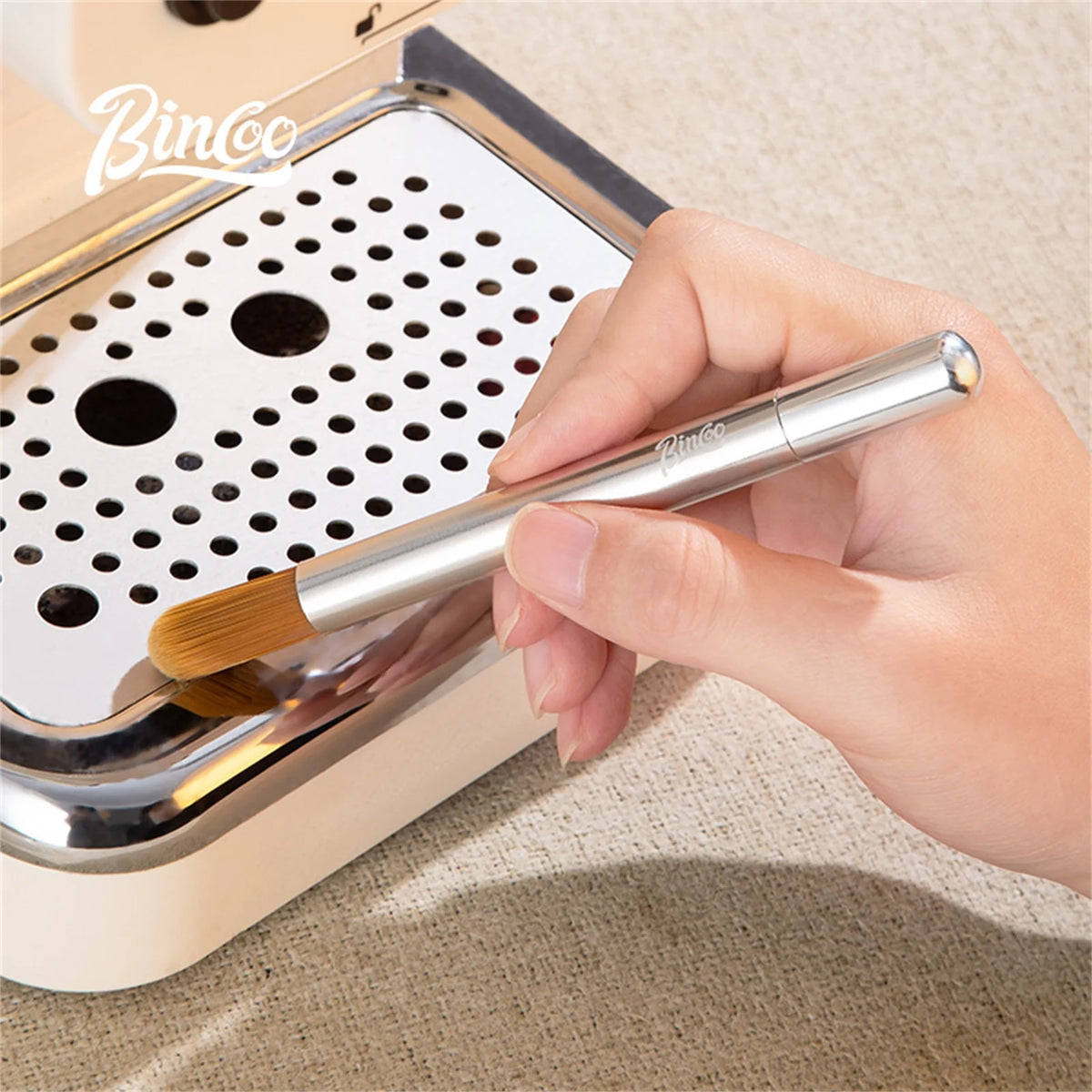 Bincoo Coffee Brush – Grinder & Machine Cleaning Tool Coffee Cleaning Brush Qst