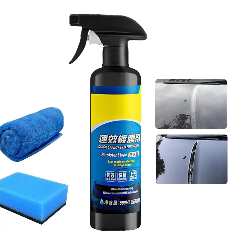 Ceramic Coating Spray – Car Wax Polish & Waterless Wash 500ml Car Coating Spray Qme