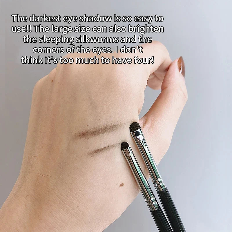 Precision Small Eyeshadow Brush – Pony Hair Detail Eye Brush Eyeshadow Brush Qme
