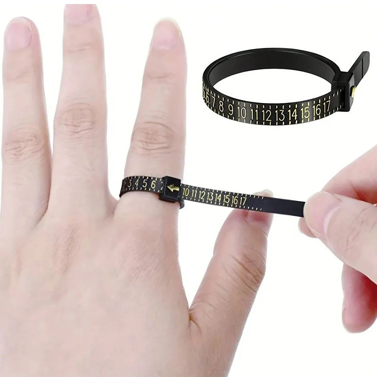 Ring Sizer Measuring Tool for Men & Women | Qme Ring Sizer Tool Qme