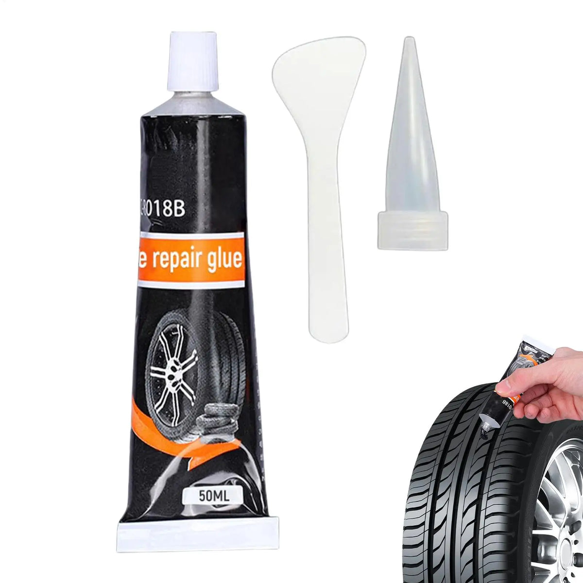 Tire Repair Glue – Flat Puncture & Side Bonding Sealant 50ml Tire Repair Sealant Qme