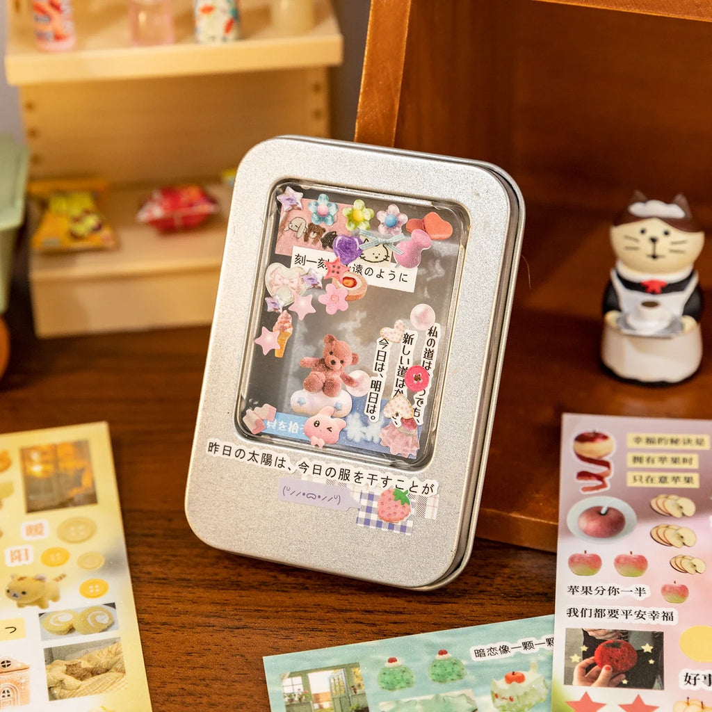 Memories Die-Cut Sticker Book 29 Sheets – Scrapbooking & Journal Die-Cut Sticker Book Qme