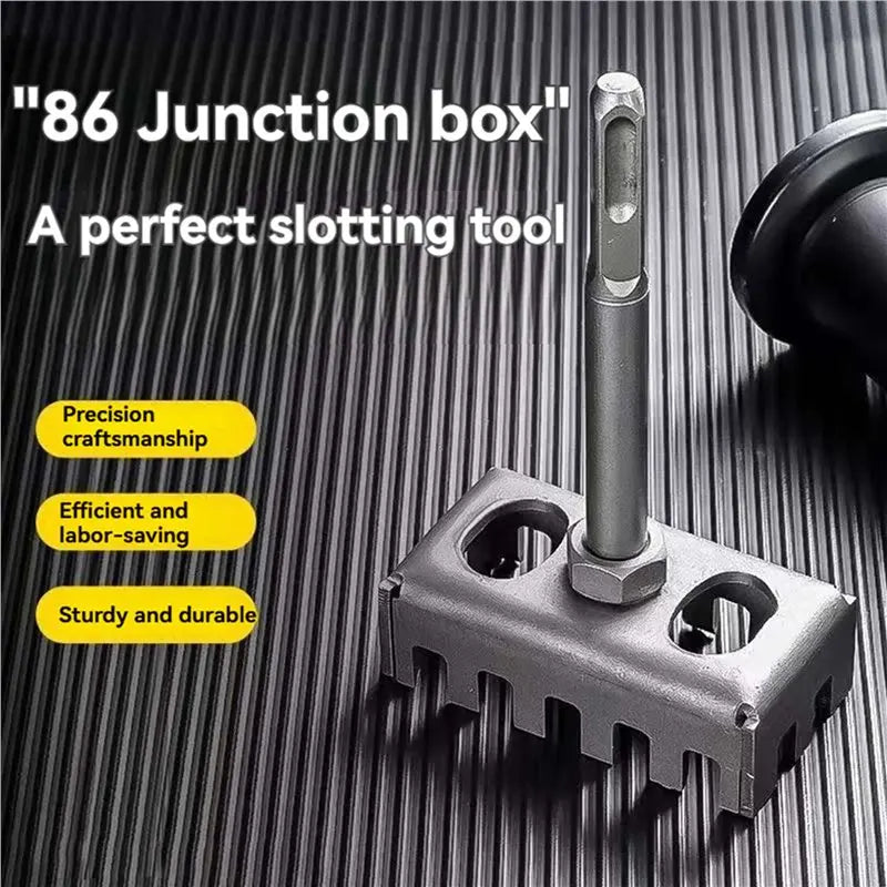 Square Hole Cutter 86-Type Box | Electric Hammer Wall Socket Tool Square Hole Cutter Qme