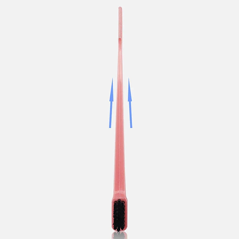 Anti-Static Edge Brush Comb 2-in-1 Double-Sided Styling Tool Edge Brush Comb Qme