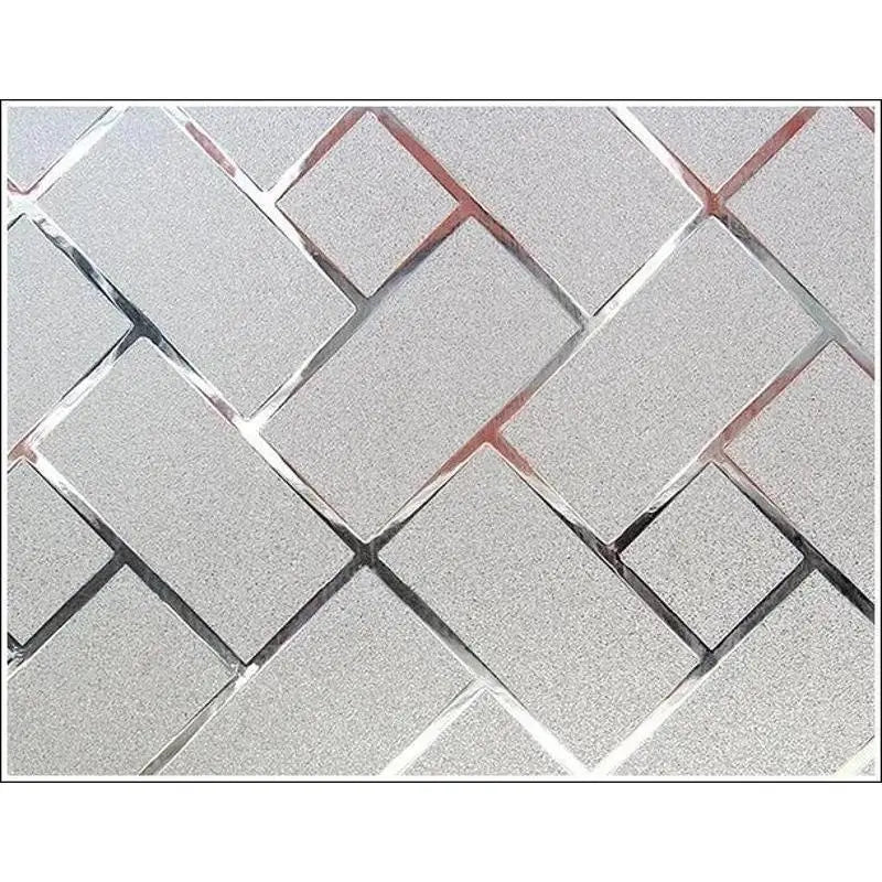 Frosted Window Privacy Film Self-Adhesive Decorative 100×45cm Window Privacy Film Qme