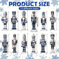 Wooden Nutcracker Christmas Ornaments – Festive Holiday Decor Christmas Ornament Qme A