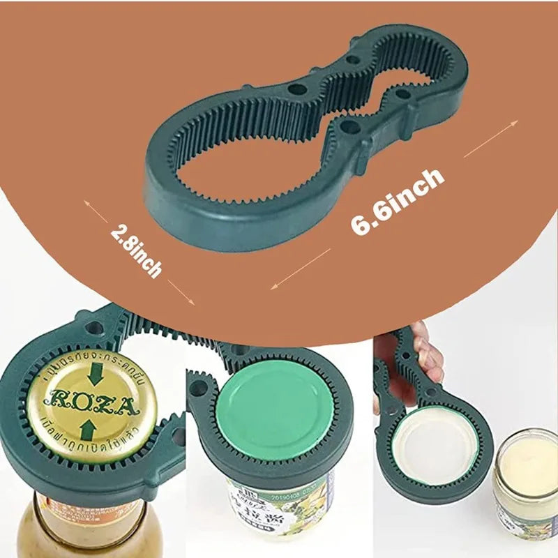 Rechargeable Electric Can & Jar Opener – Portable Stainless Steel Electric Can Opener Qme