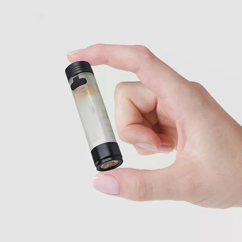 Rechargeable Hat Clip Light – 350 Lumen Hands-Free Flashlight Hat Clip Flashlight Qme