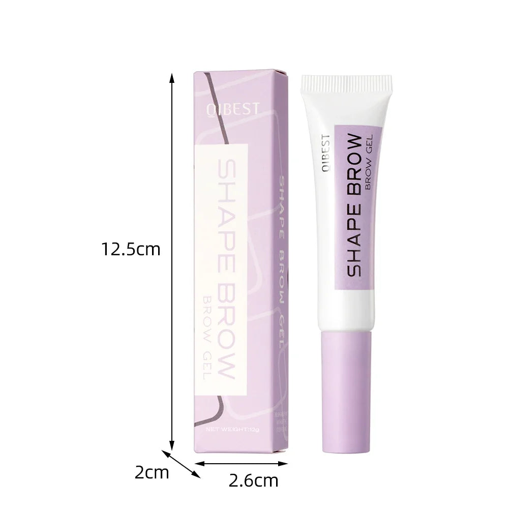QIBEST Transparent Soap Brows Gel – Long-Lasting Eyebrow Styling Eyebrow Styling Gel Qme