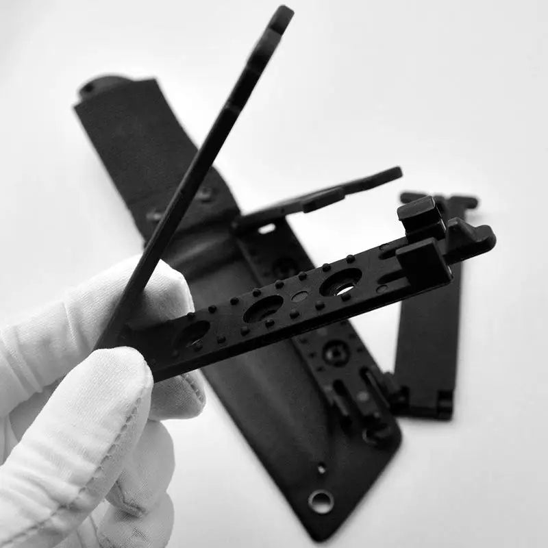 MOLLE-LOK Scabbard Waist Clip – KYDEX Sheath MOLLE Buckle Tactical Sheath Clip Qst