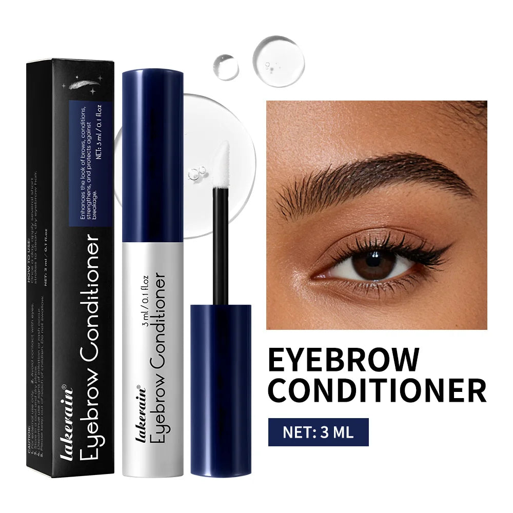 Lakerain Eyebrow Serum – Natural Brow & Lash Enhancer Eyebrow Enhancer Serum Qst clear