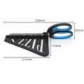 Stainless Steel Pizza Scissors Cutter with Detachable Spatula Pizza Scissors Cutter Qme Black