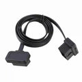 OBD2 16-Pin Male to Female Diagnostic Extension Cable OBD2 Extension Cable Qme 100CM