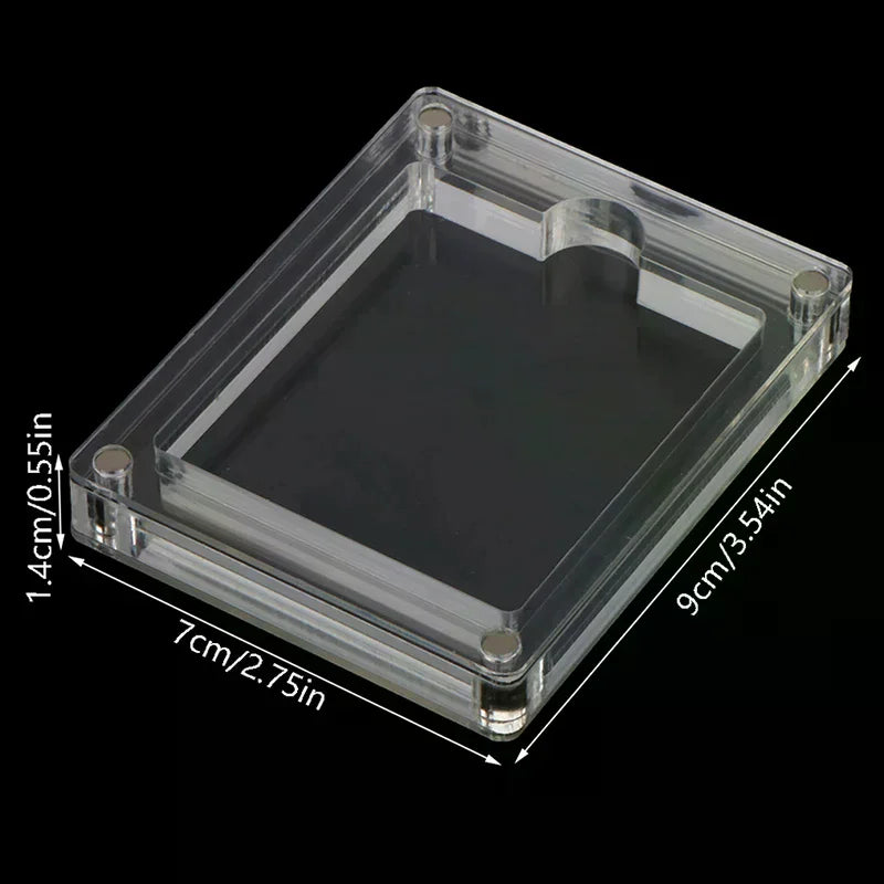 Game Boy GB GBC Cartridge Transparent Acrylic Display Case Cartridge Display Case Qme