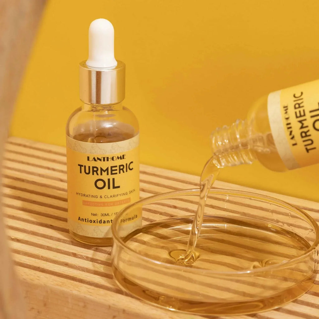 Turmeric Oil Facial Serum – Deep Moisture & Brightening 30ml Facial Oil Serum Qme