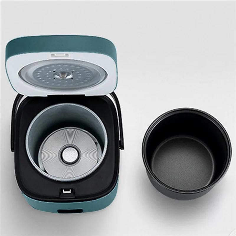 MiLESEEY B15C Mini Rice Cooker 1.2L – Compact Steamer EU Mini Rice Cooker Qst