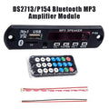 Bluetooth Car Music Player USB AUX TF Slot HiFi Lossless Audio Car Audio Receiver Qme Default Title