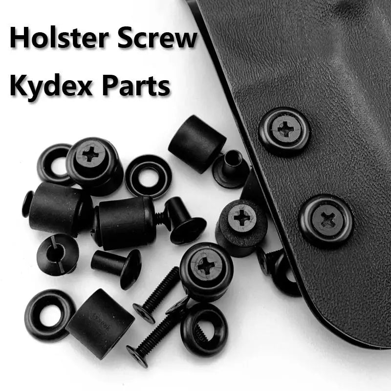 Kydex Holster DIY Screw Fittings Set – Waist Clip Sheath Parts Holster Hardware Kit Qst