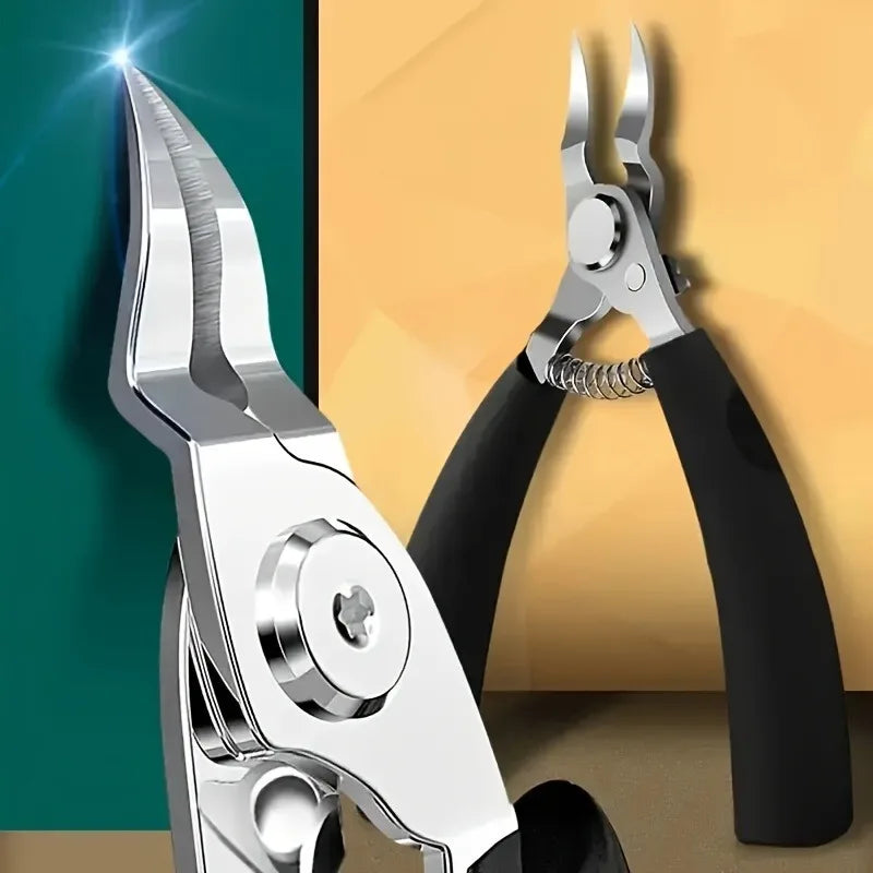 Professional Toenail Clippers Set | Sharp Stainless Steel Tool Nail Clippers Set Qme