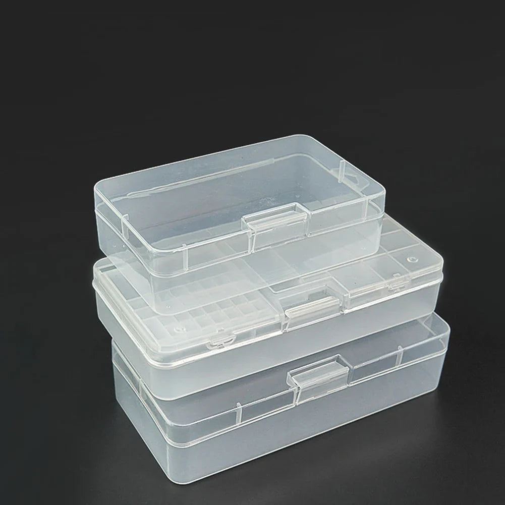 Transparent Plastic Storage Box Organizer for Screws, Beads & Parts Parts Storage Organizer Qme