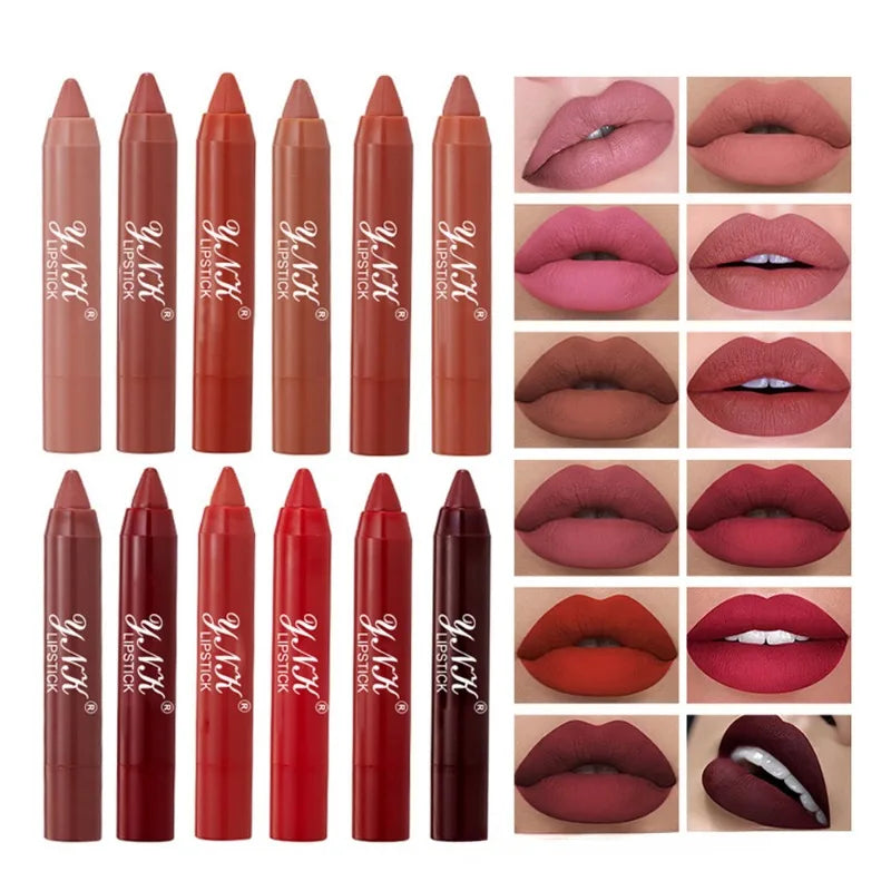 Velvet Matte Lipstick Pen – Waterproof Long-Lasting Lip Color Matte Lip Pen Qme
