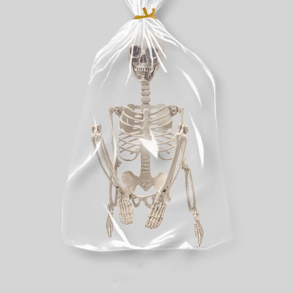 Halloween 2ft Outdoor Skeleton Skull Prop – Resin Bone Decor Halloween Skeleton Prop Qme
