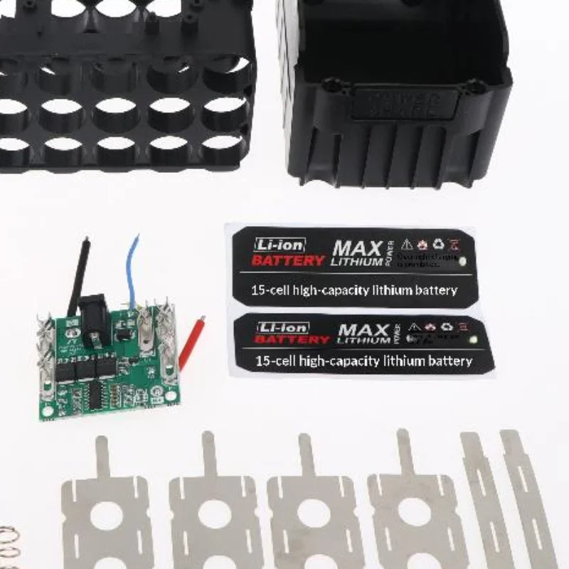 21V Lithium Battery Case Integrated Circuit Board Cordless Tools Battery Case Qme
