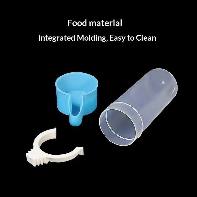 Automatic Bird Cage Feeder & Water Dispenser 240ML | 15 Colors Bird Cage Feeder Qme