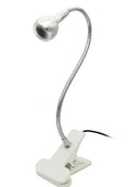 Portable LED Nail Lamp Clip Dryer for Gel Polish | Home Salon LED Nail Lamp Qme Silver