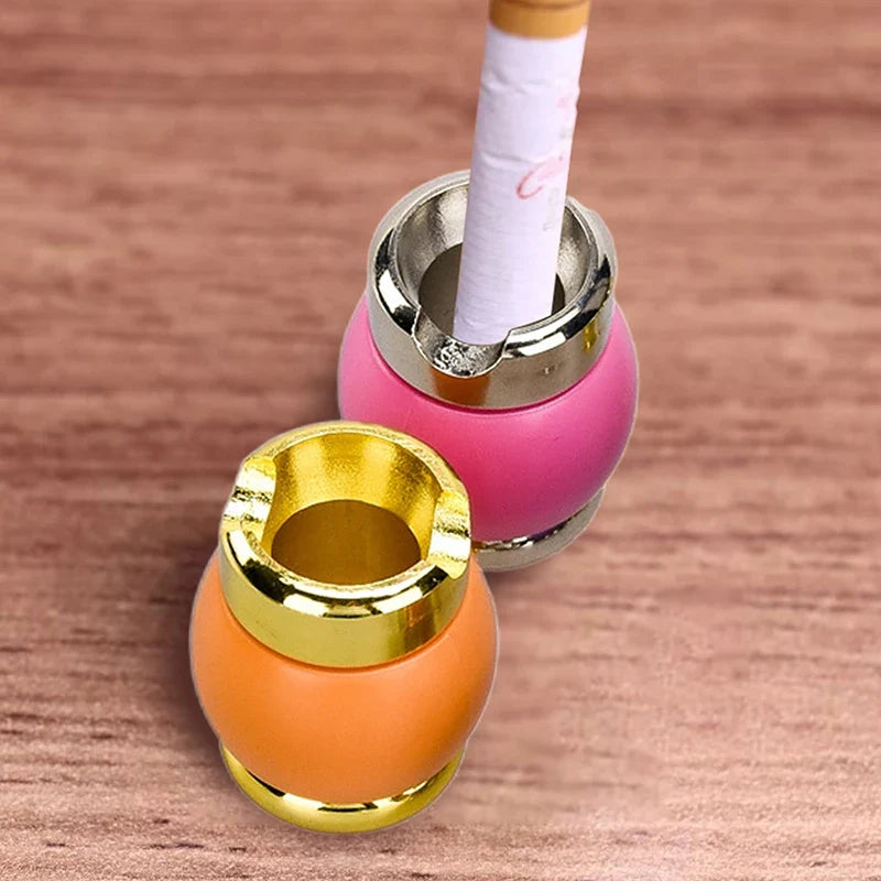 Metal Slot Cigarette Extinguisher | Portable Mini Ashtray Cigarette Extinguisher Qme