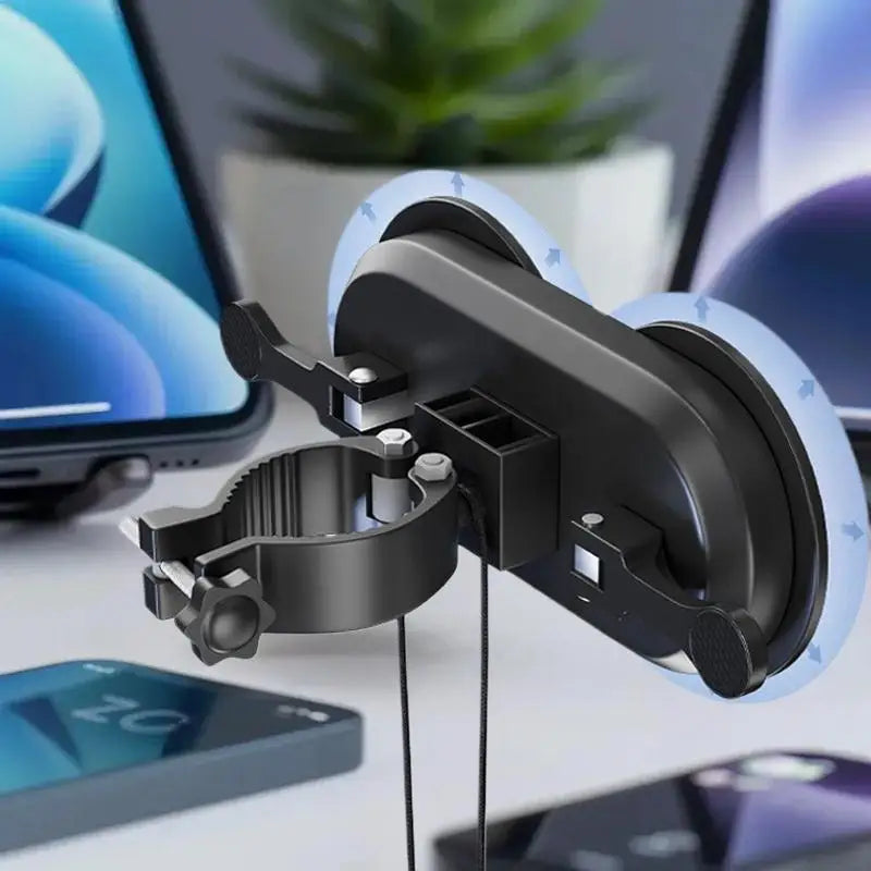 Massage Gun Holder Suction Cup – Hands-Free Mount Stand Massage Gun Mount Qme