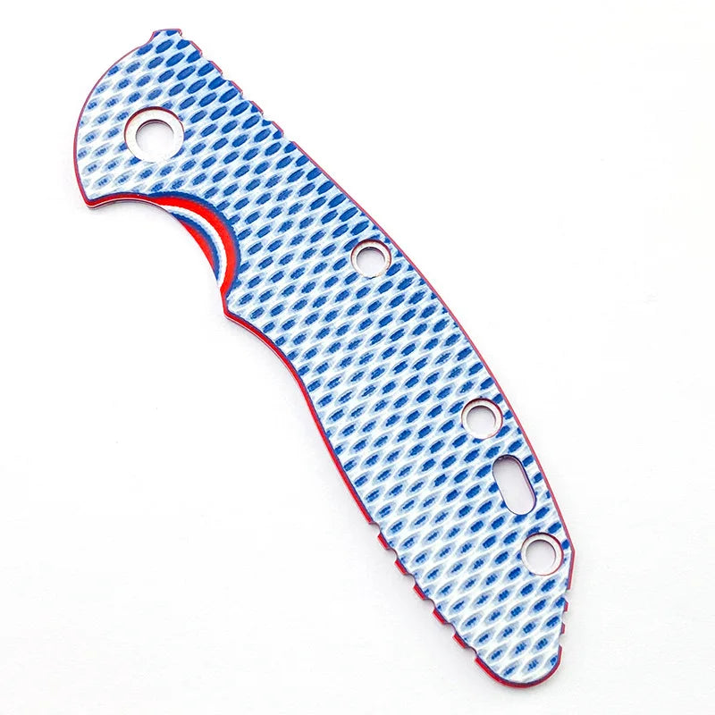 Swayboo G10 Handle Patches for XM-18 3.5" Knife | 1 Pair Knife Handle Parts Qst White