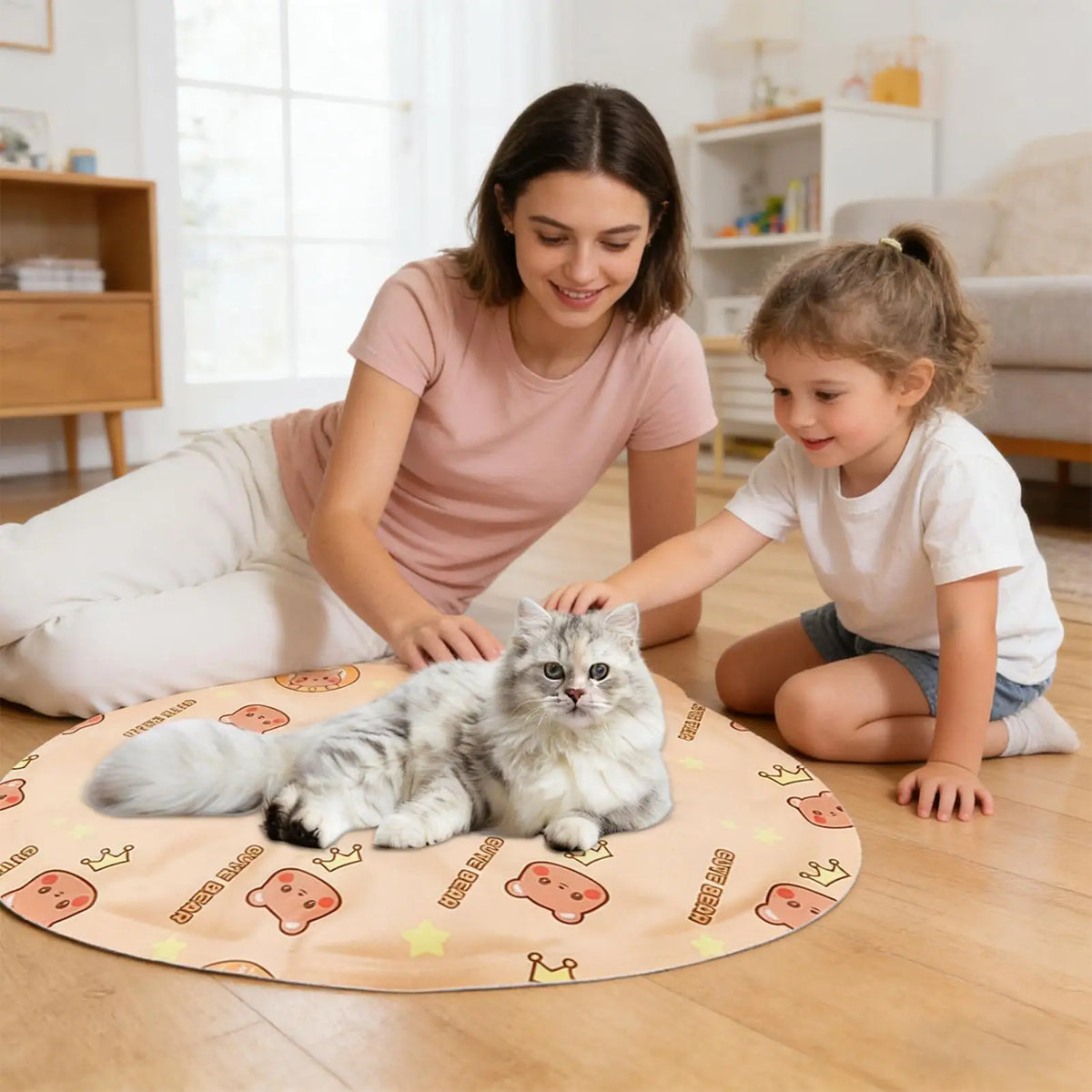Gel Cooling Mat for Cats & Dogs – Summer Comfort Pad Pet Cooling Mat Qme