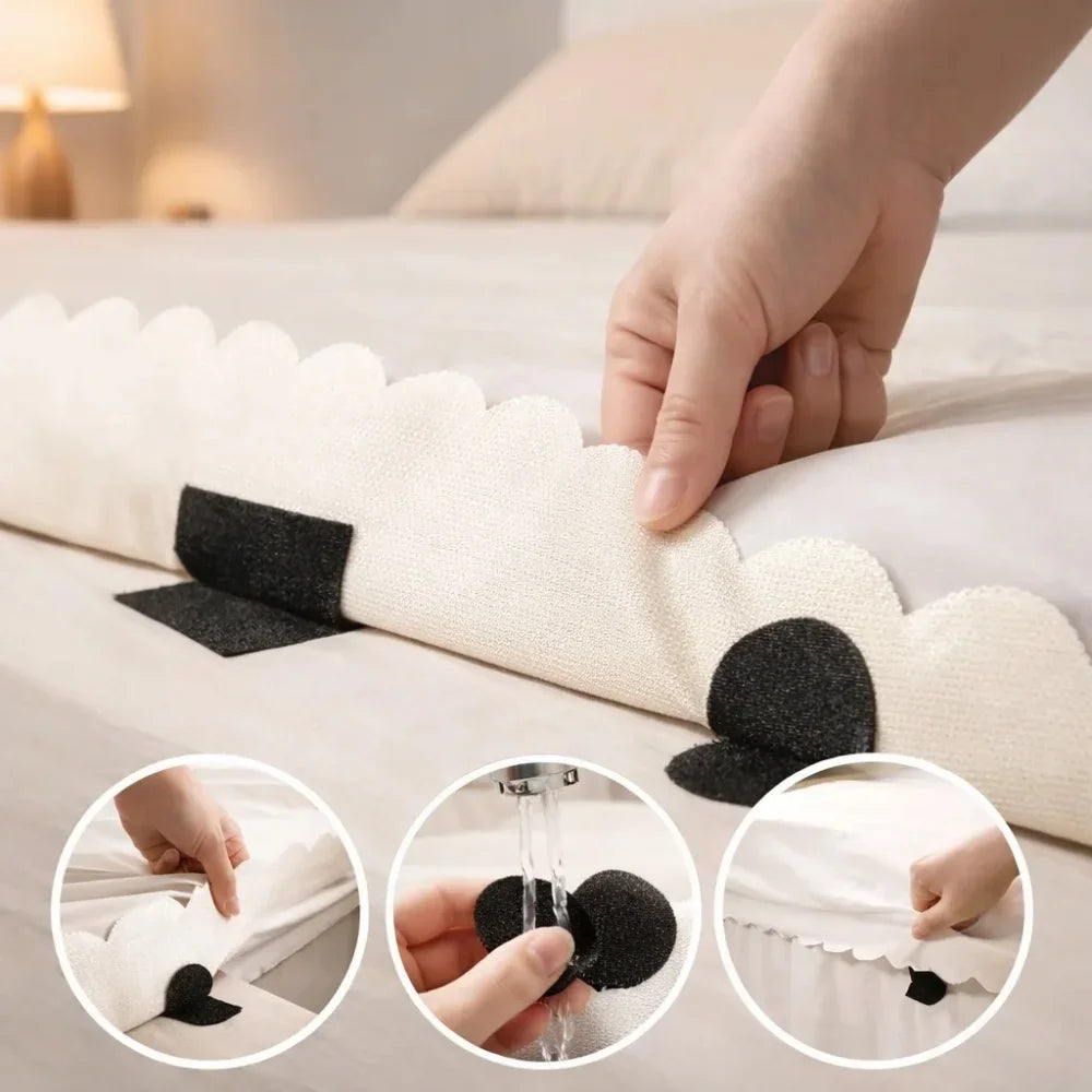 Non-Slip Hook & Loop Fastener Tape – Car & Home Floor Mat Fix Hook & Loop Tape Qme