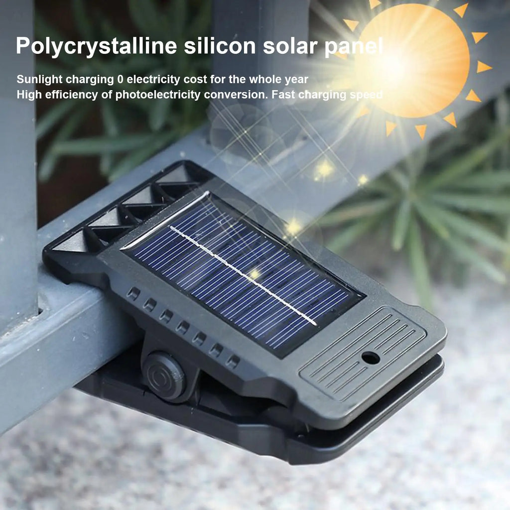 Solar Motion Sensor Clip-On Outdoor Light 300LM | Waterproof Solar Motion Light Qme