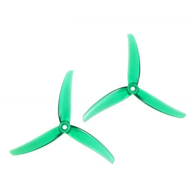 5-Inch 3-Blade FPV Drone Propellers – 2 Pairs CCW+CW Drone Propeller Set Qst