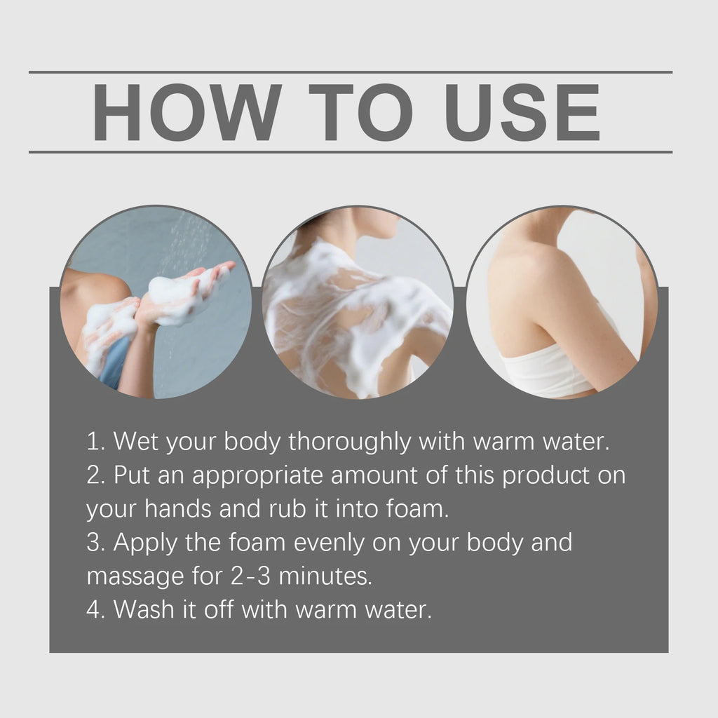 Persimmon Body Shower Gel – Gentle Cleanse & Moisturize Body Shower Gel Qst