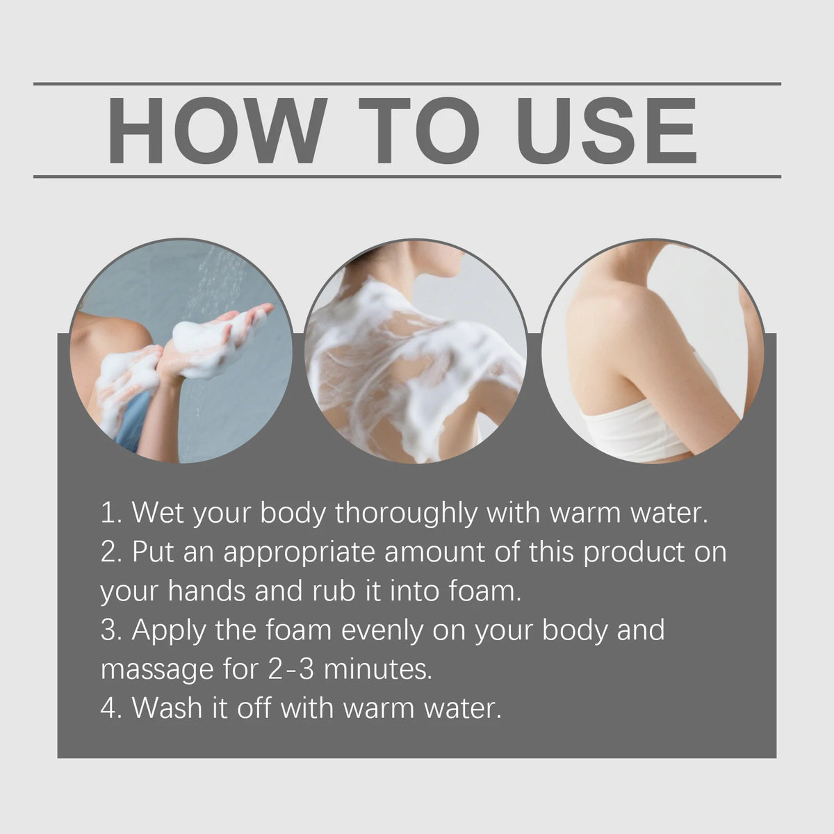 Persimmon Body Shower Gel – Gentle Cleanse & Moisturize Body Shower Gel Qst