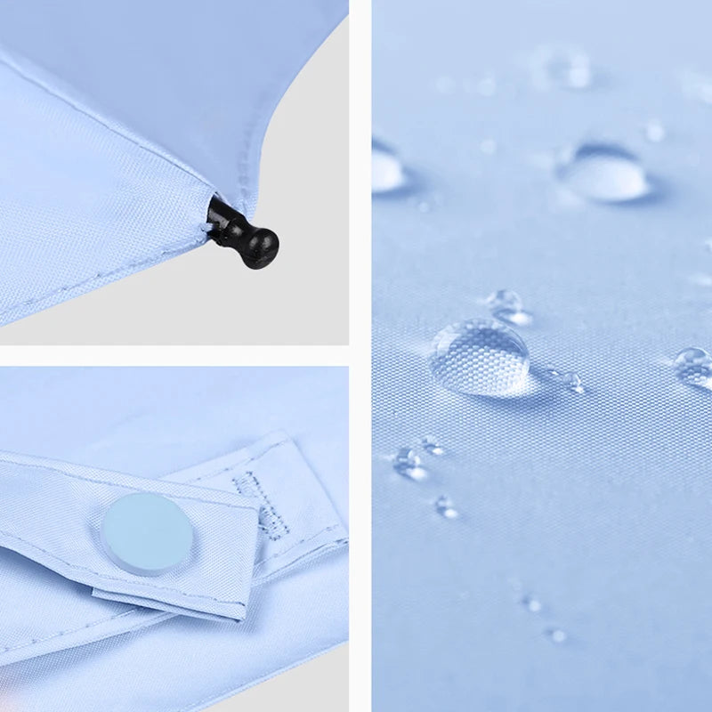 Mini 5-Fold Pocket Umbrella – UV Sun & Rain Protection Folding Pocket Umbrella Qst