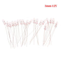 Miniature Edison Rice Filament Bulbs 3V 6V 12V – 20 Pack Miniature Incandescent Bulb Qme 12V