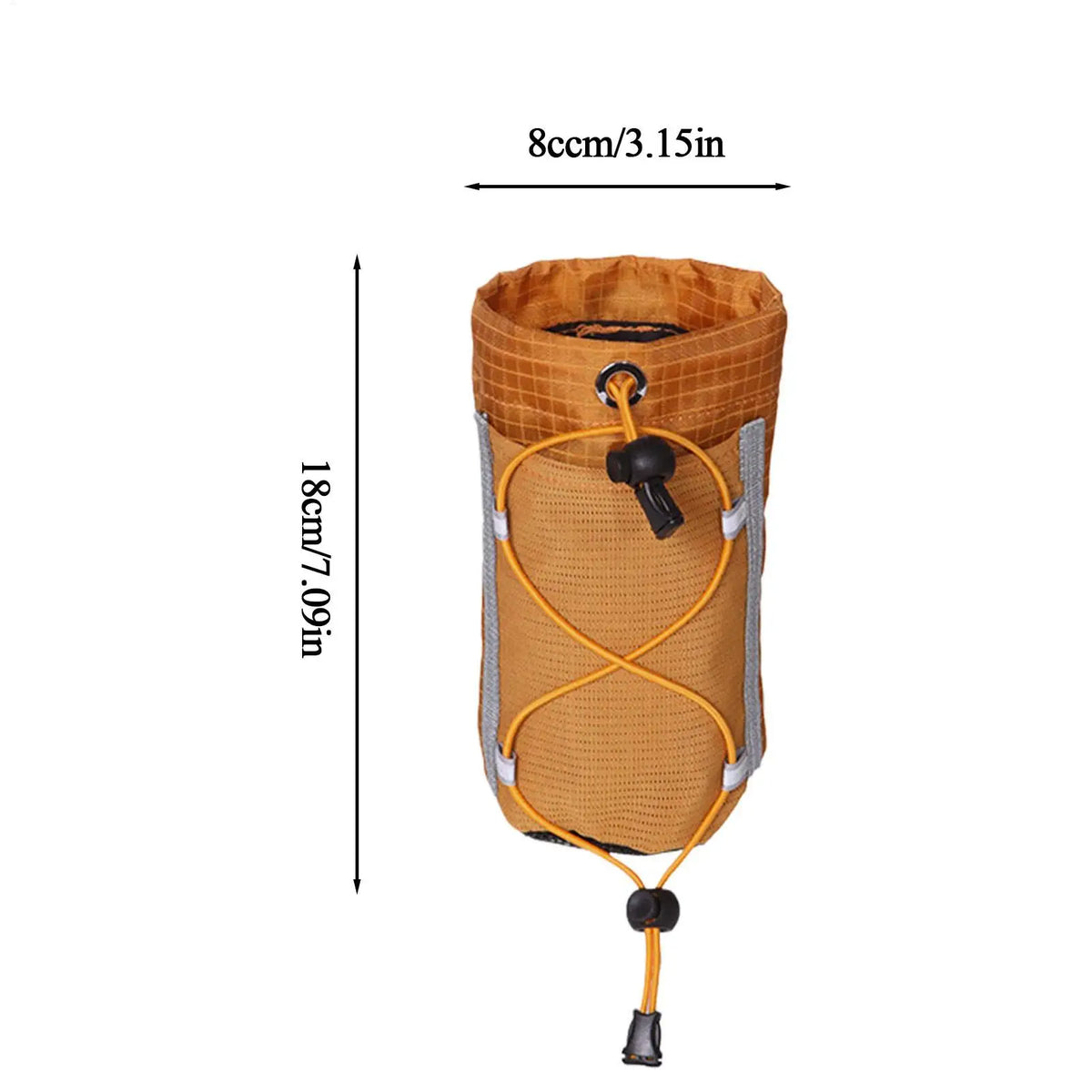 Waterproof Backpack Strap Pouch – Phone & Bottle Holder Backpack Strap Pouch Qst