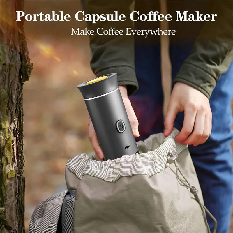 MiLESEEY B15C Portable Espresso Maker – 2-in-1 USB-C Travel Portable Espresso Maker Qst
