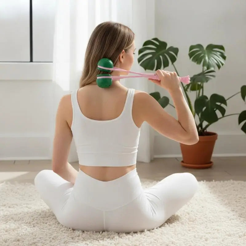 Meridian Beat Massage Hammer – BPA-Free Acupressure Tapping Stick Acupressure Massage Tool Qme