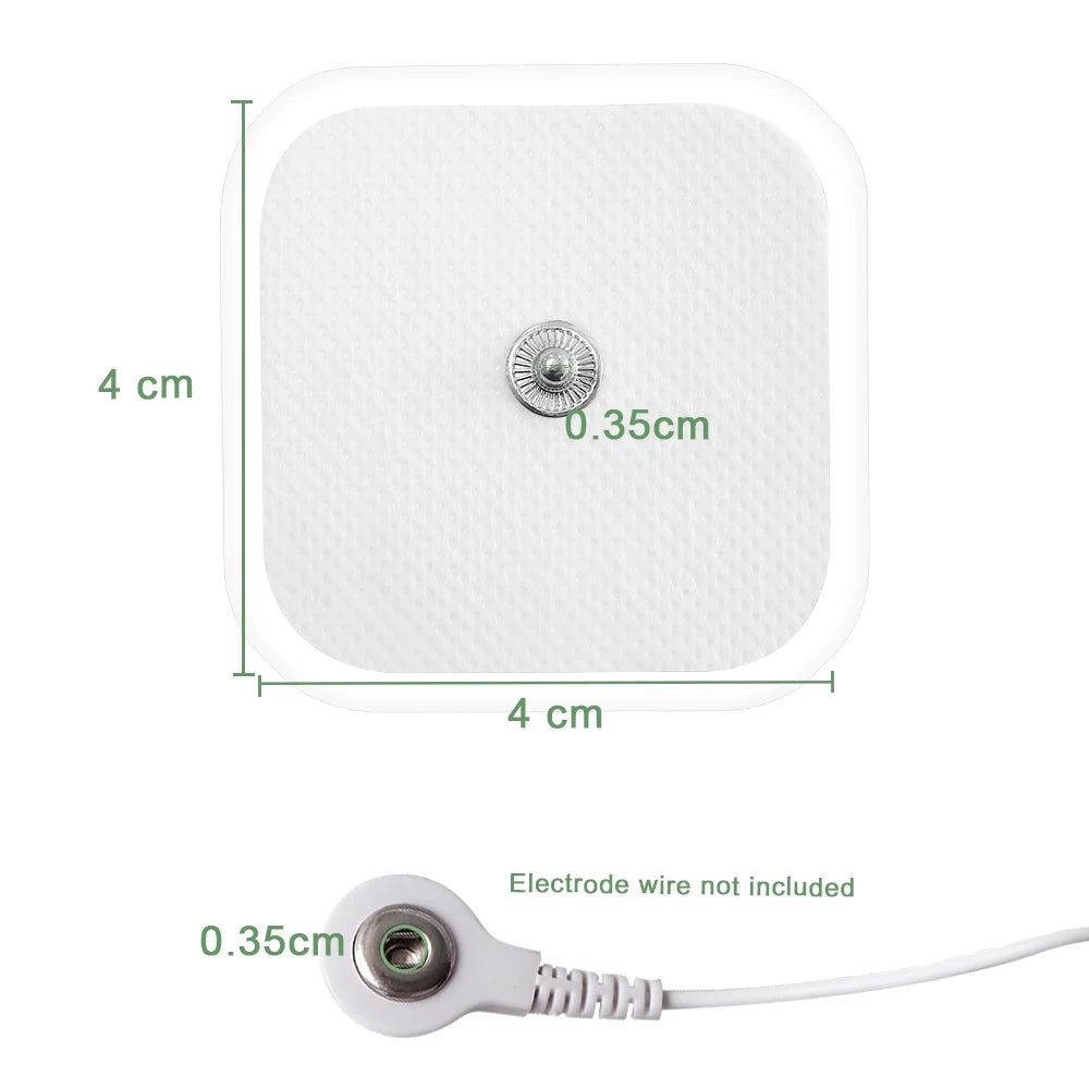 TENS EMS Self-Adhesive Electrode Pads 10/20Pcs Non-Woven Electrode Pads Qst