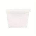 Dog Treat Training Pouch – 4oz Silicone Waterproof Snack Bag Dog Training Pouch Qme WHITE