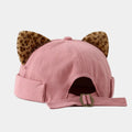 Cat Ears Brimless Dome Hat – Cute Breathable Melon Cap Brimless Dome Hat Qme Style 4