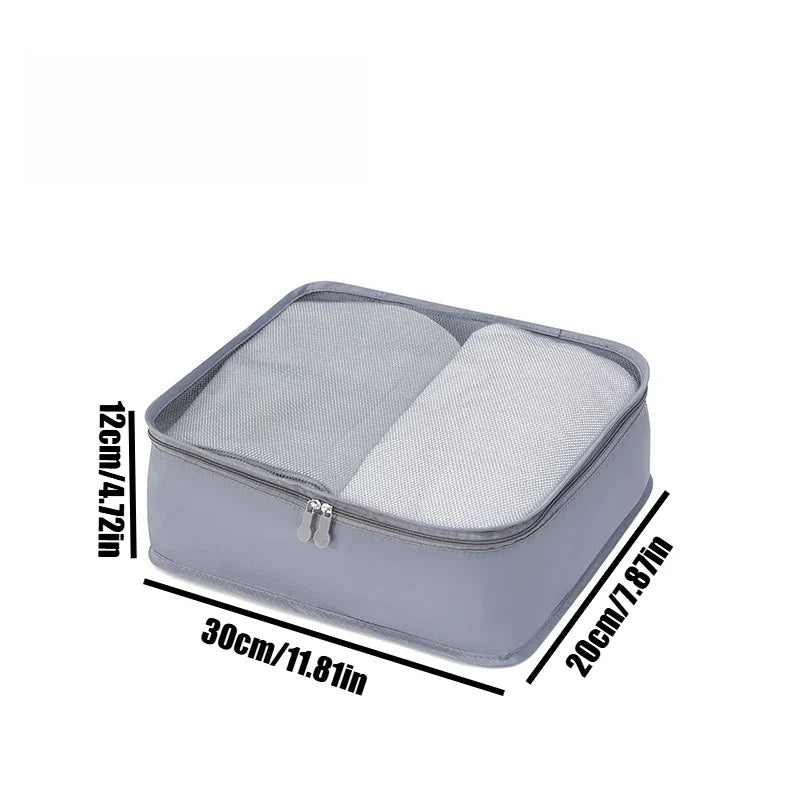 Mesh Travel Storage Bag – Multifunctional Luggage Organizer Travel Organizer Bag Qme